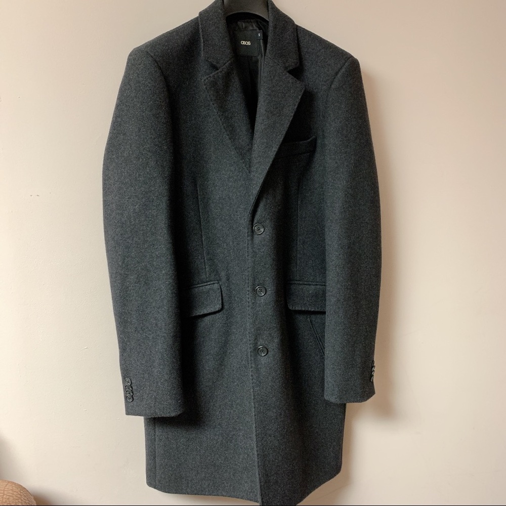 (NWOT) Men’s ASOS Wool Coat